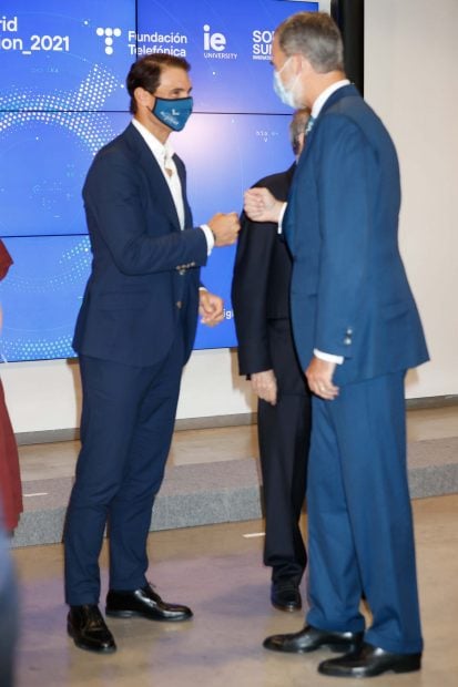 Rafa Nadal y el Rey Felipe