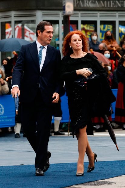 Gloria Lomana y Antonio Garamendi