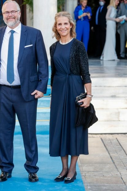 La Infanta Elena en Atenas (Grecia)./Gtres