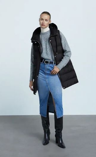 Copia el look de Ana Peleteiro con estos chalecos de Zara y Mango