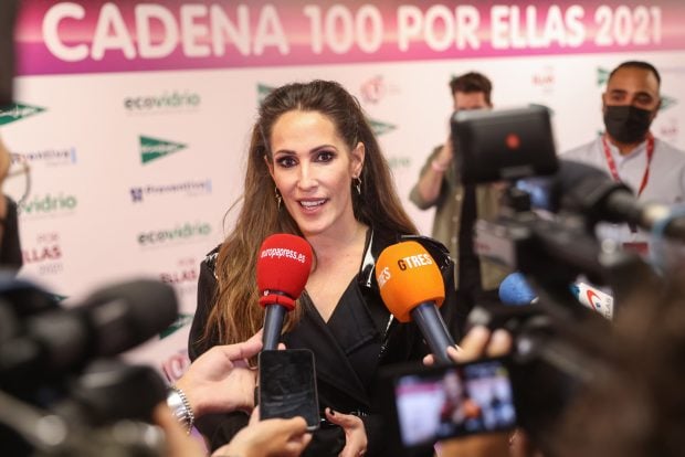 Mal&uacute; atendiendo a los medios de comunicaci&oacute;n./Gtres