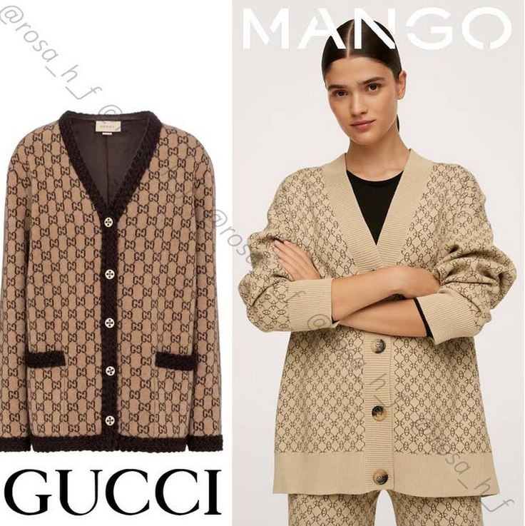 Mango versiona la chaqueta de Gucci m&aacute;s c&oacute;moda por menos de 50 euros