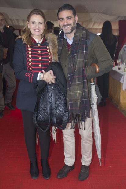 Ainhoa Arteta junto a Mat&iacute;as Urrea en una imagen de archivo./Gtres