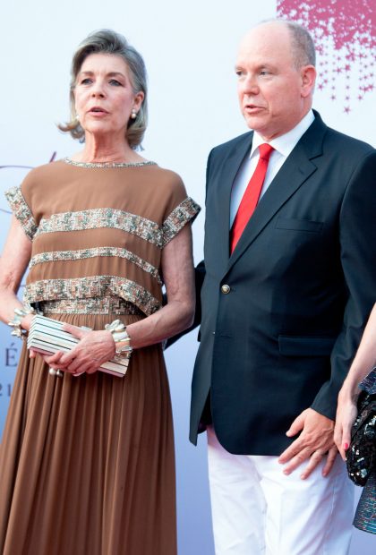 Carolina de M&oacute;naco y su hermano Alberto / Gtres