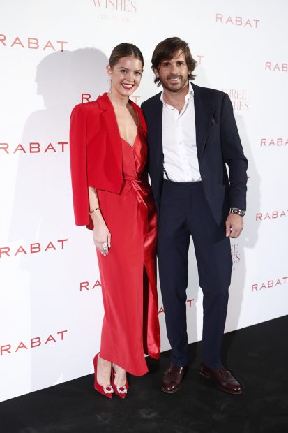 Isabelle Junot y &Aacute;lvaro Falc&oacute; en un evento / Gtres