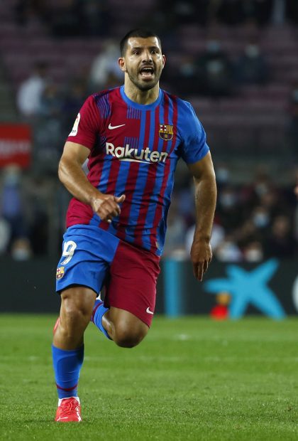 Kun Ag&uuml;ero, jugando / Gtres