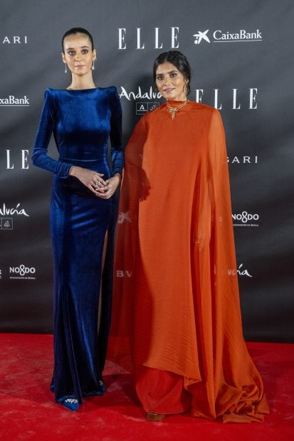 Victoria Federica y Mar&iacute;a Garc&iacute;a de Jaime en los premios Elle 2021./Gtres