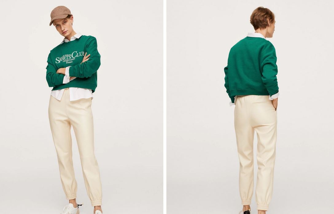 En color verde, con frases, motivos o letras, tenemos las sudaderas que van a gustar a Tamara Falc&oacute;