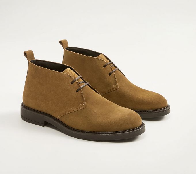 No vas a poder esperar a Navidad para comprar estas botas de hombre de Mango Outlet con un 60% de descuento