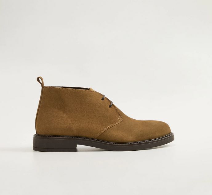 No vas a poder esperar a Navidad para comprar estas botas de hombre de Mango Outlet con un 60% de descuento