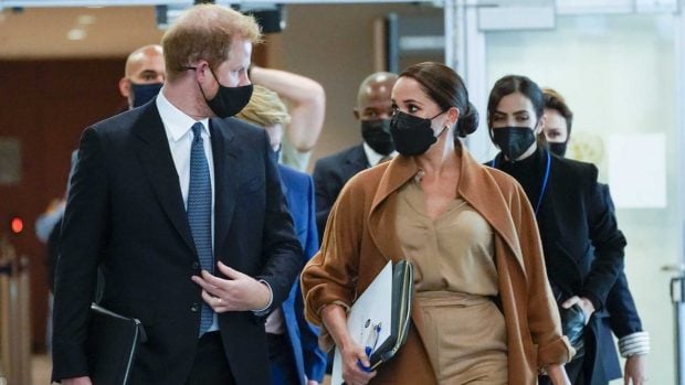 Meghan Markle y el pr&iacute;ncipe Harry