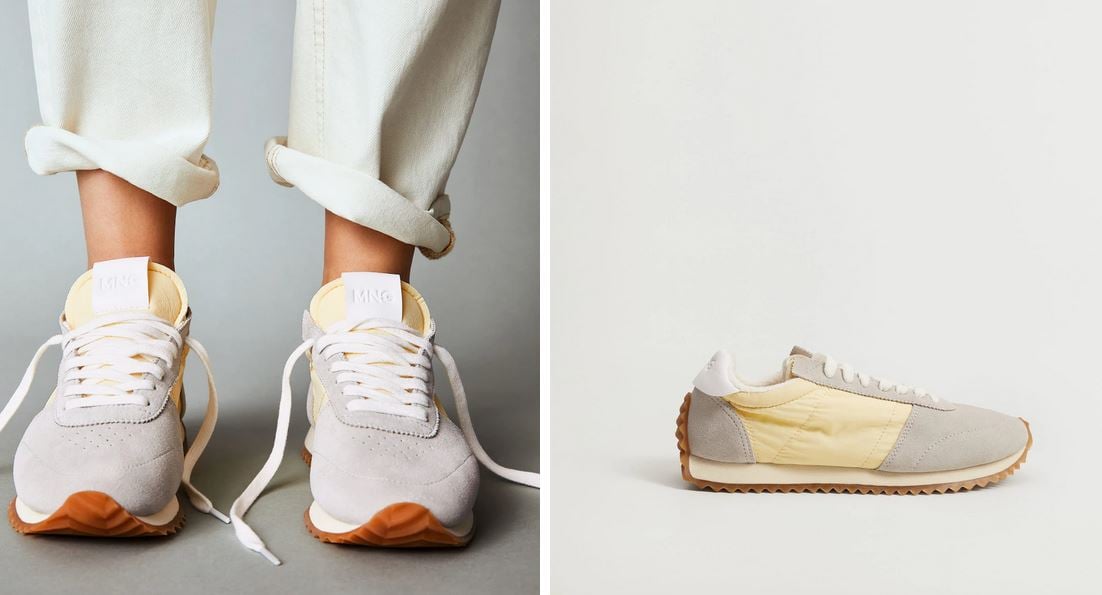 Las zapatillas de Mango que combinan con cualquier vaquero para un look casual