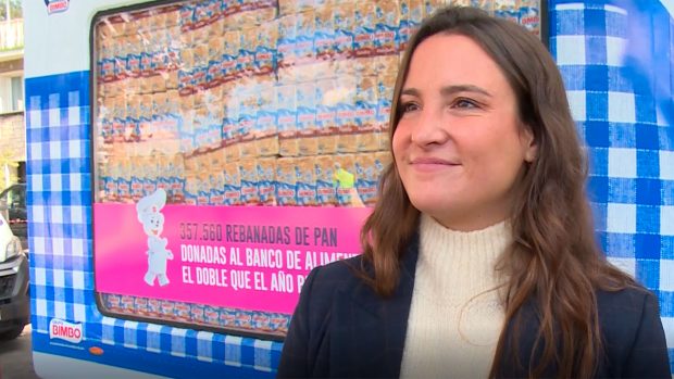 Marta Pombo, atendiendo a la prensa / Gtres