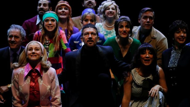 Antonio banderas, actuando./Gtres
