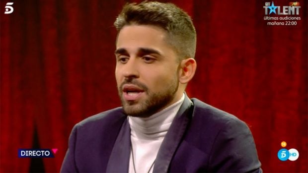 Miguel Frigenti en 'Secret Story'./Telecinco