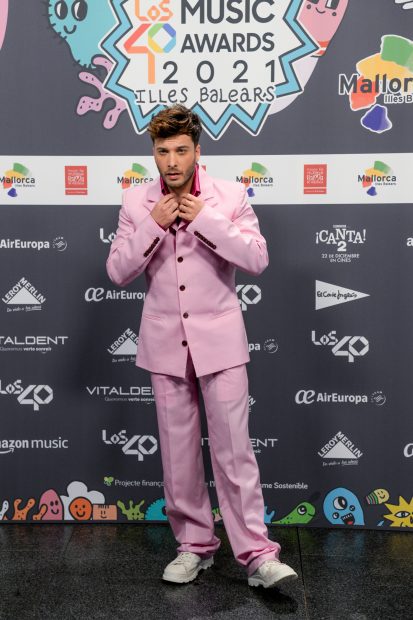 Blas Cant&oacute; en los Premios 40 Principales./Gtres