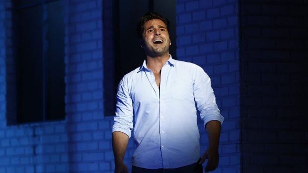 David Bustamante actuando./Gtres