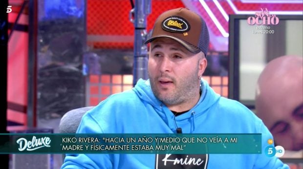 Kiko Rivera con sudadera azul / Telecinco