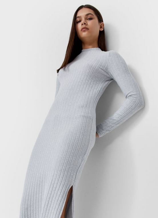 La prenda estrella de este oto&ntilde;o: estos los vestidos de punto de Stradivarius