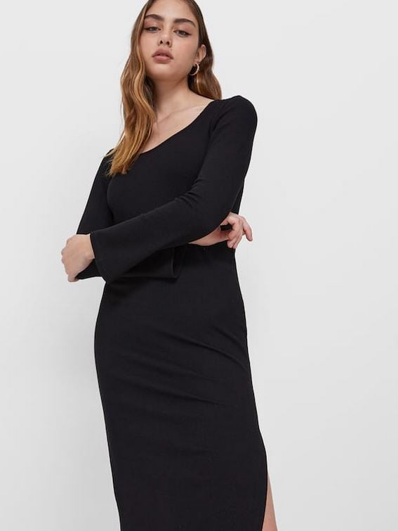 La prenda estrella de este oto&ntilde;o: estos los vestidos de punto de Stradivarius