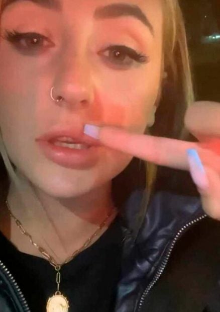 Roc&iacute;o Flores en un storie / Instagram