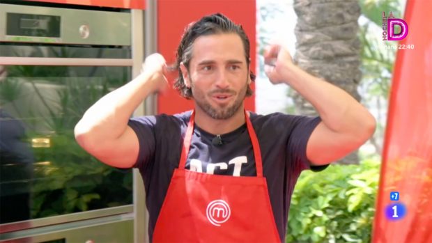David Bustamante en 'Masterchef Celebrity'./TVE