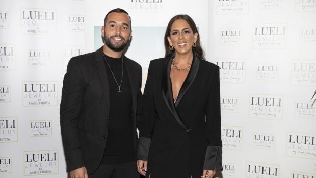 Anabel Pantoja y Omar S&aacute;nchez en un evento./Gtres