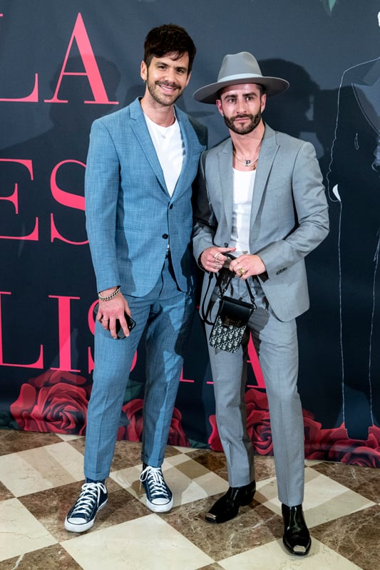 Pelayo y su exmarido en una imagen de archivo / GTRES