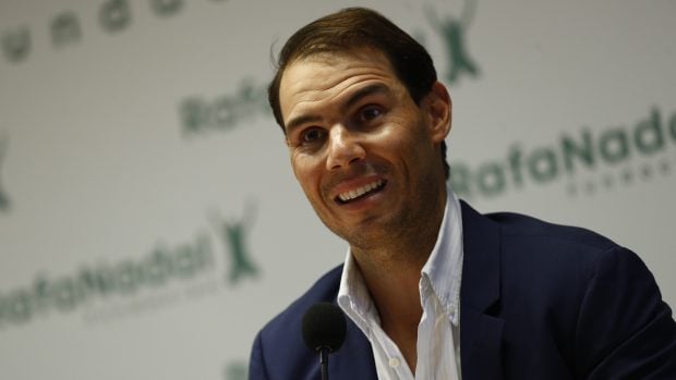Rafa nadal sonriendo./Gtres