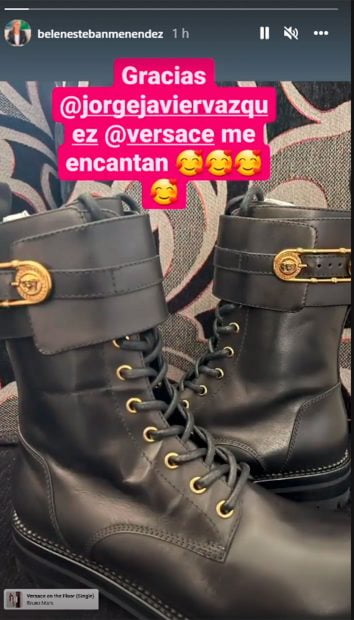 El regalo de Jorge Javier a Bel&eacute;n Esteban / Instagram