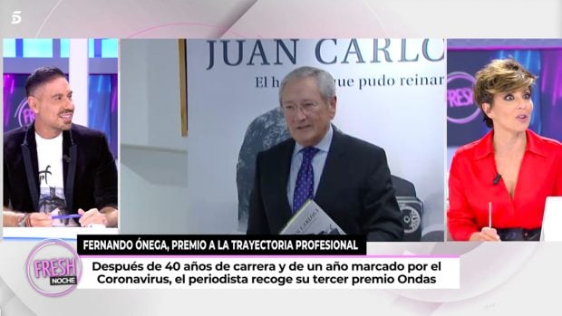 Sonsoles &Oacute;nega en 'Ya son las 8'./Telecinco