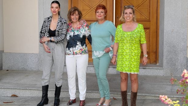 Alejandra Rubio, Mar&iacute;a Teresa y Terelu Campos y Carmen Borrego, juntas./Gtres