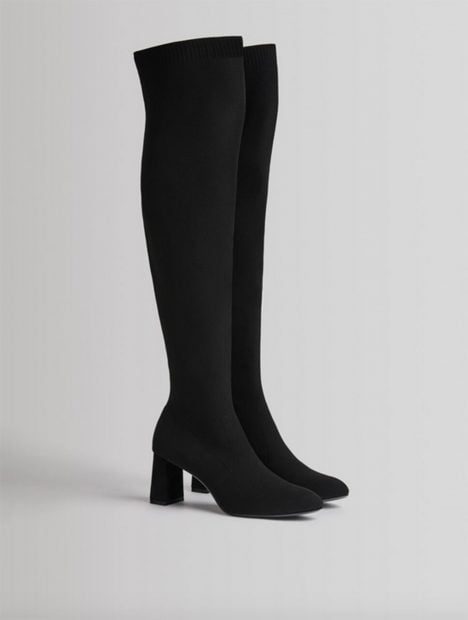 Botas entalladas./Bershka