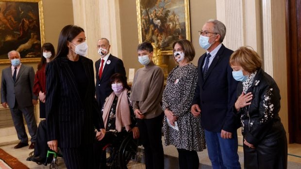 Do&ntilde;a Letizia, en audiencia / Gtres