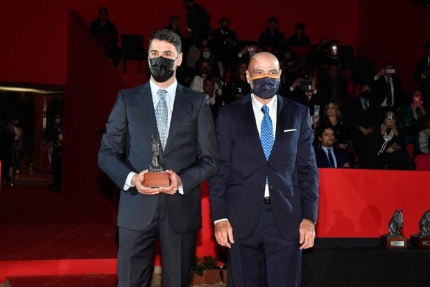 Jesul&iacute;n de Ubrique con un premio / Gtres