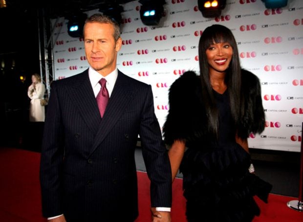 Vladislav Doronin y Naomi Campbell, en un evento en 2012 / Gtres