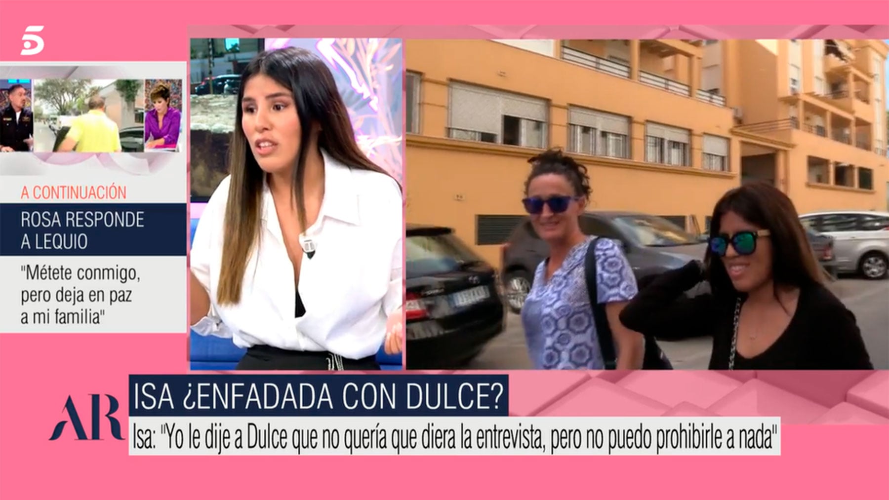 Isa Pantoja da explicaciones / Mediaset