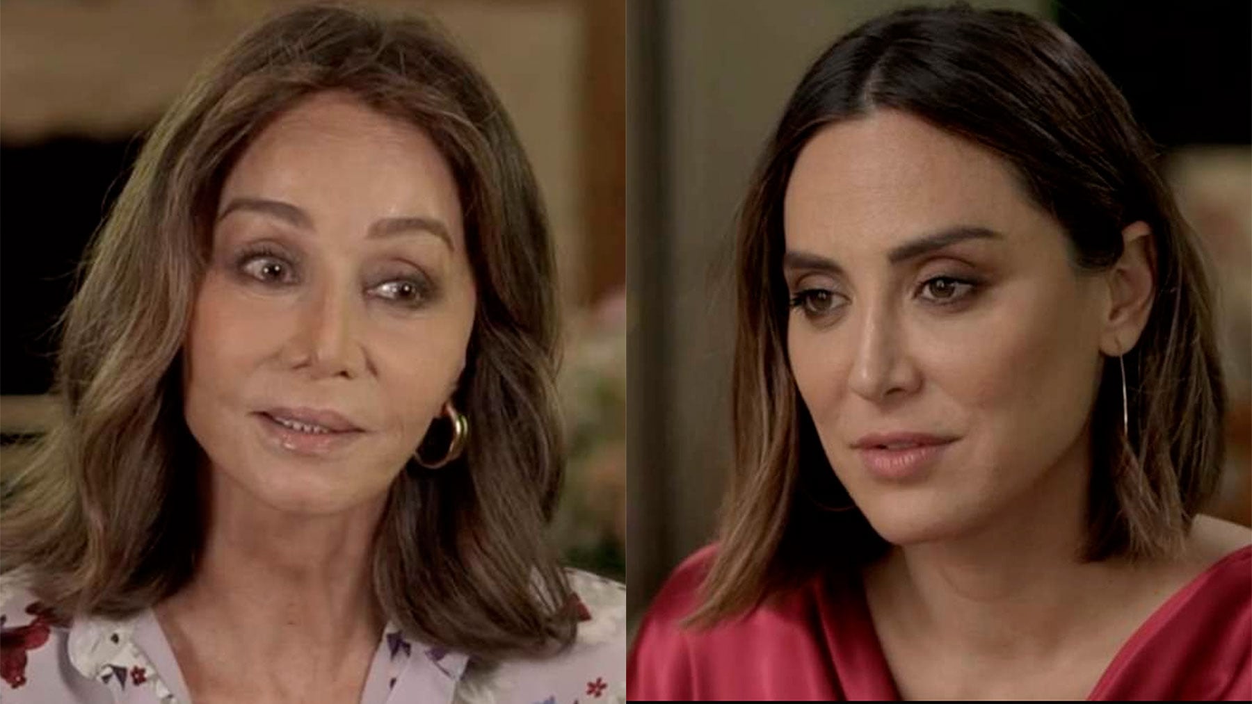 Tamara Falc&oacute; e Isabel Preysler / TVE