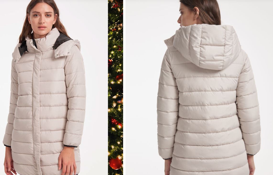 El abrigo del outlet de Fifty Factory tiradísimo de precio por Black Friday para estos días de frío