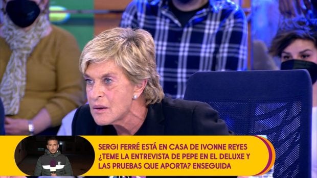 Chelo Garc&iacute;a-Cort&eacute;s en 'S&aacute;lvame' / Telecinco