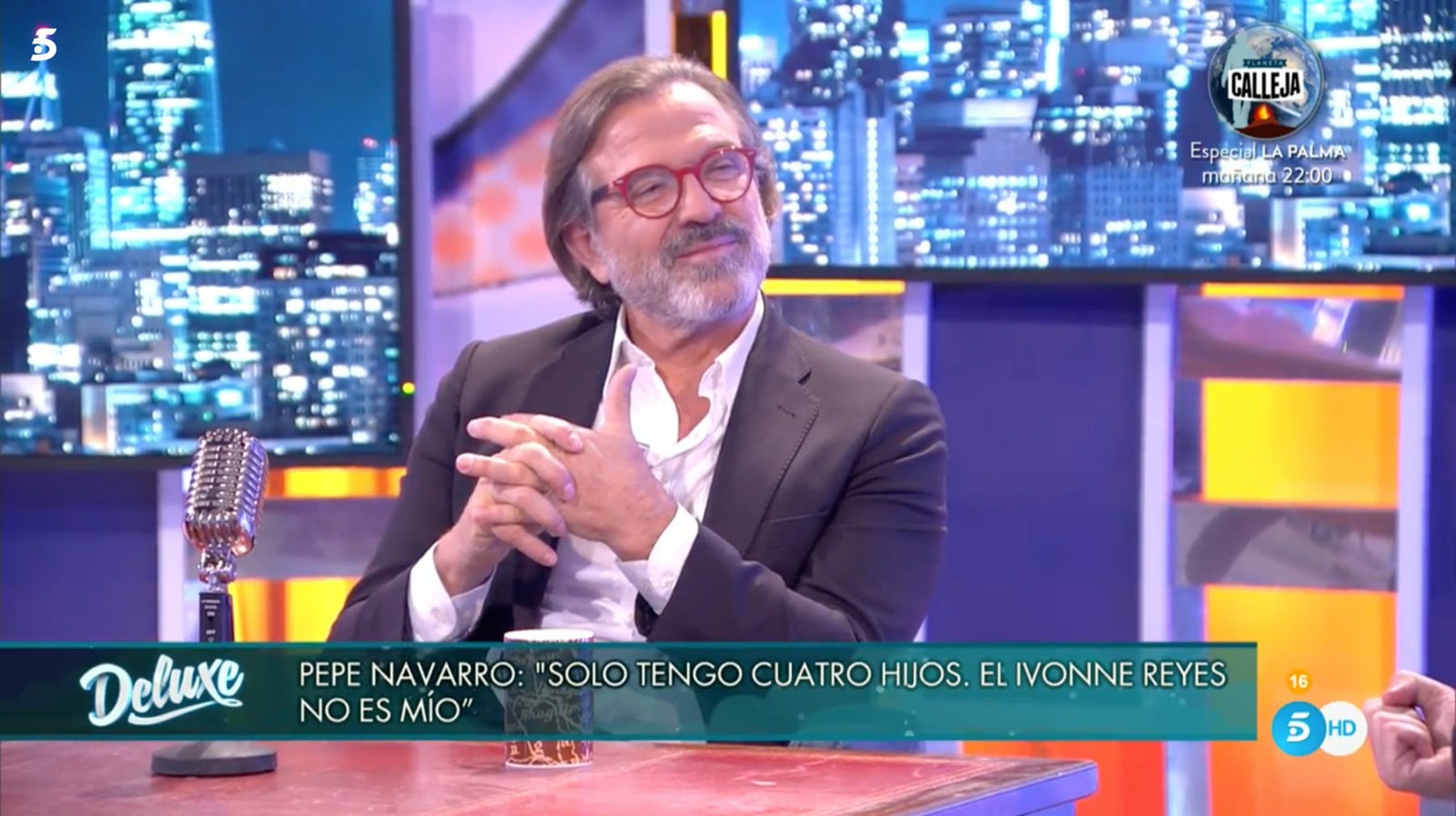 Pepe Navarro en 'S&aacute;bado Deluxe' / Telecinco
