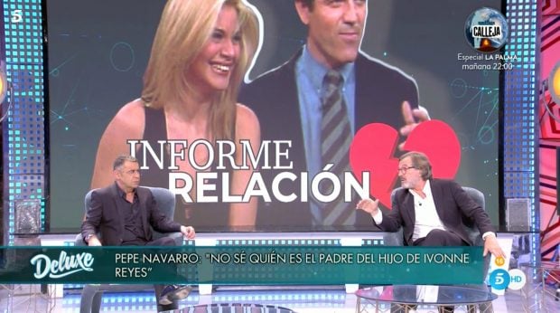 Pepe Navarro y Jorge Javier V&aacute;zquez en 'S&aacute;bado Deluxe' / Telecinco