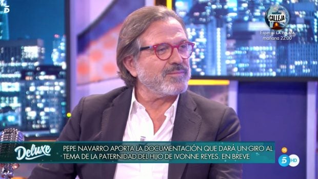 Pepe Navarro en 'S&aacute;bado Deluxe' / Telecinco