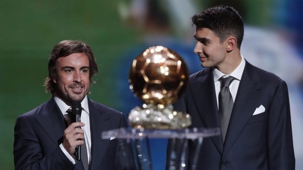 Fernando Alonso, invitado de honor./Gtres