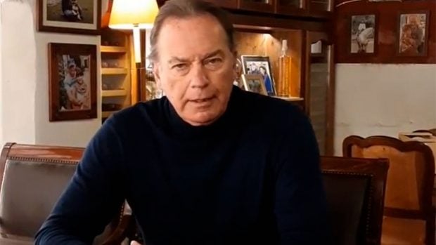 Bert&iacute;n Osborne, en su v&iacute;deo / Instagram
