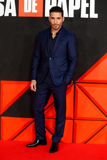 Migue &Aacute;ngel Silvestre en la premiere de 'La casa de papel' volumen 2./Gtres