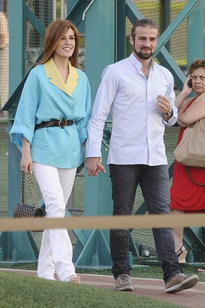 Raquel S&aacute;nchez Silva y Mario Biondo/Gtres