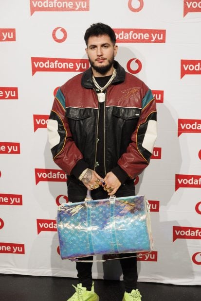 Omar Montes posando en un 'photocall'./Gtres
