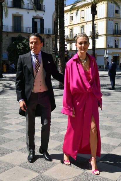 Marta Ortega y Carlos Torretta en una boda / Gtres