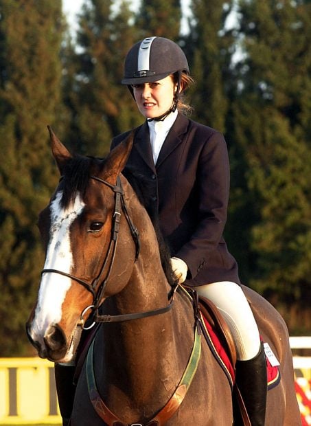 Marta Ortega montando a caballo / Gtres